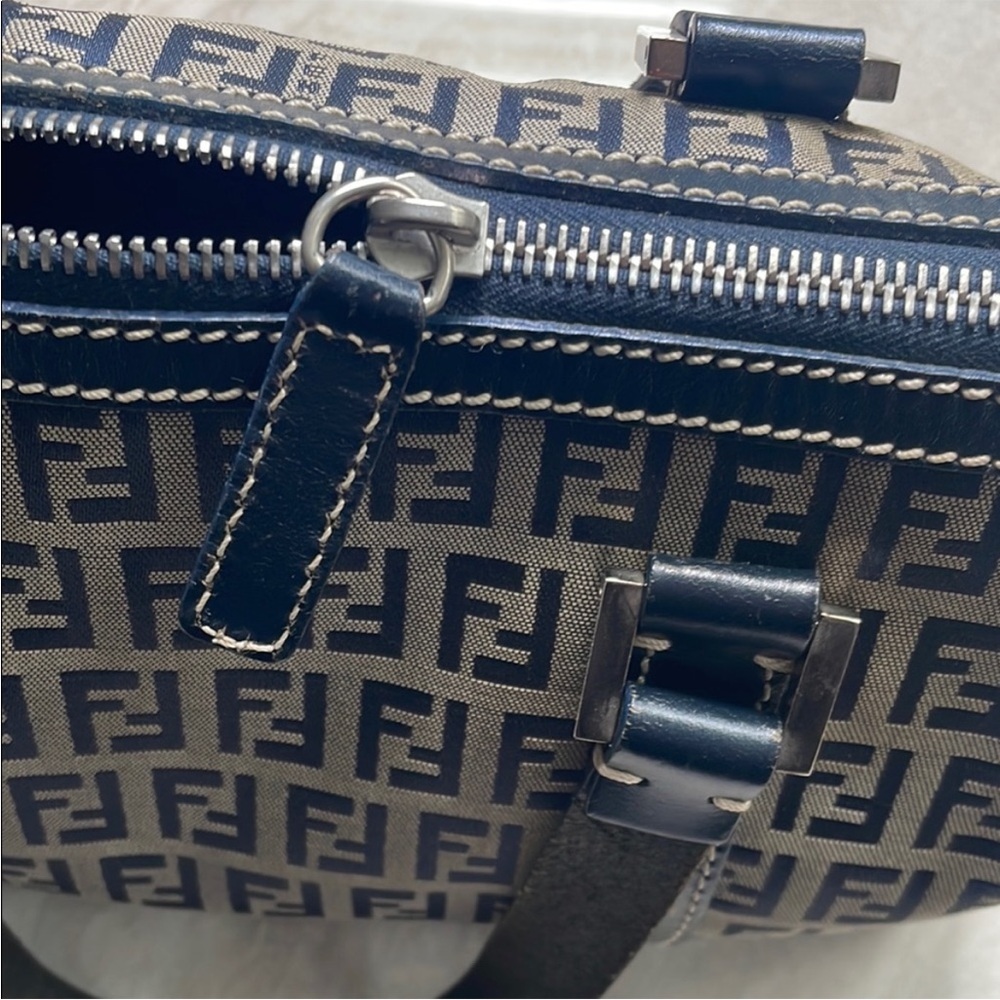 ✨FENDI✨Monogram Logo Small Boston Bag - Picture 8 of 8